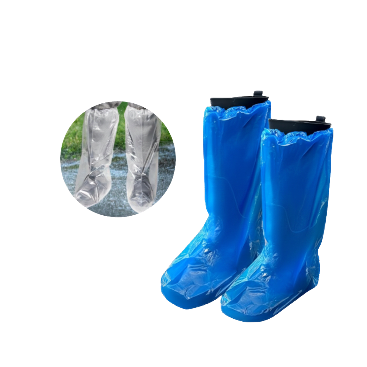 Cubrebotas Descartables Impermeables x 50 pares (100 unidades)