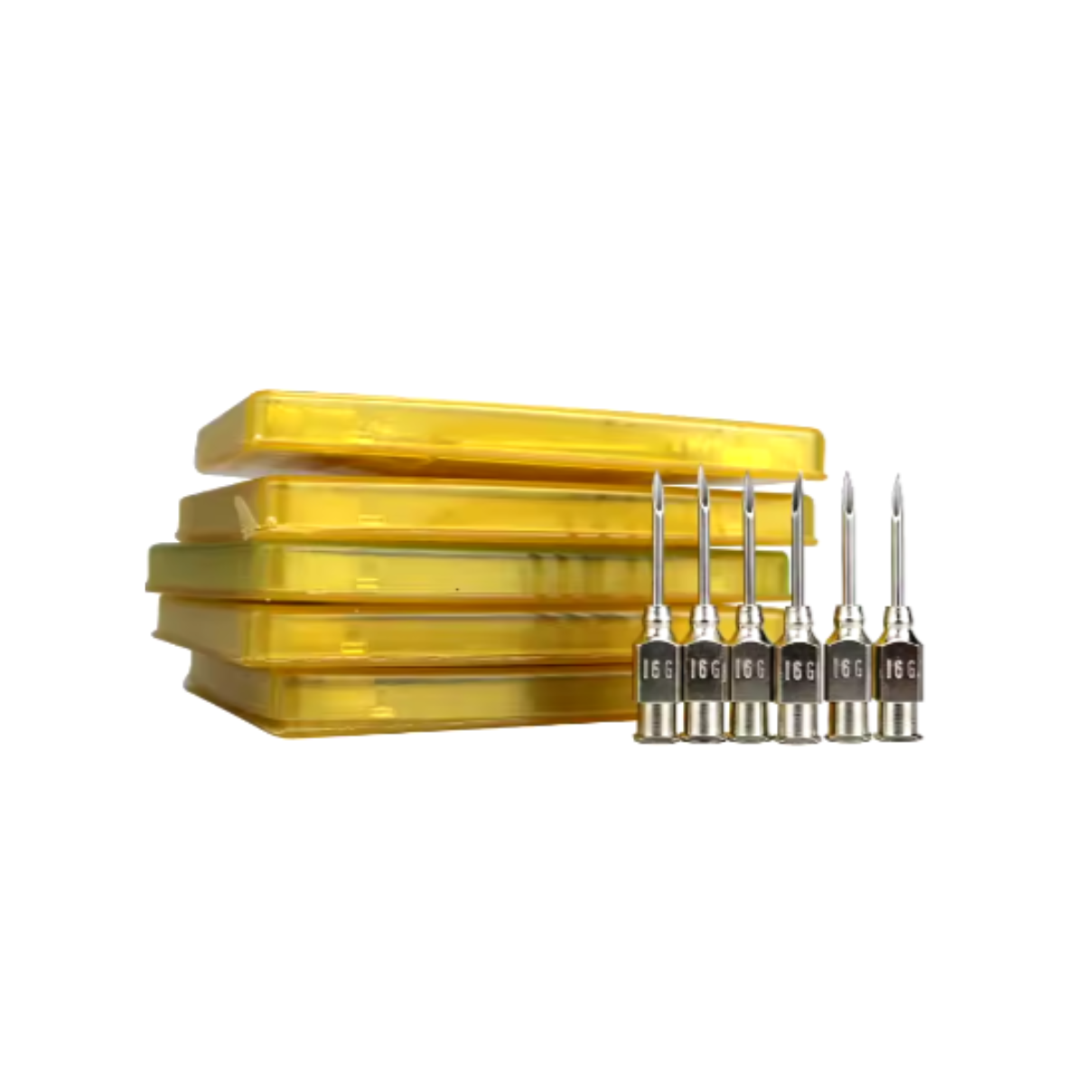 Set de Vacunación: Jeringa Automática + 12 Agujas Vet + Cánula Universal