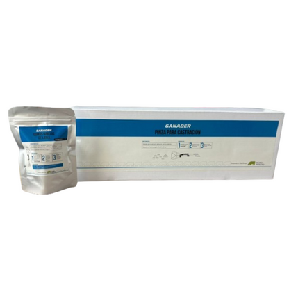 Pinza GANADER® para Castrar Terneros con Goma